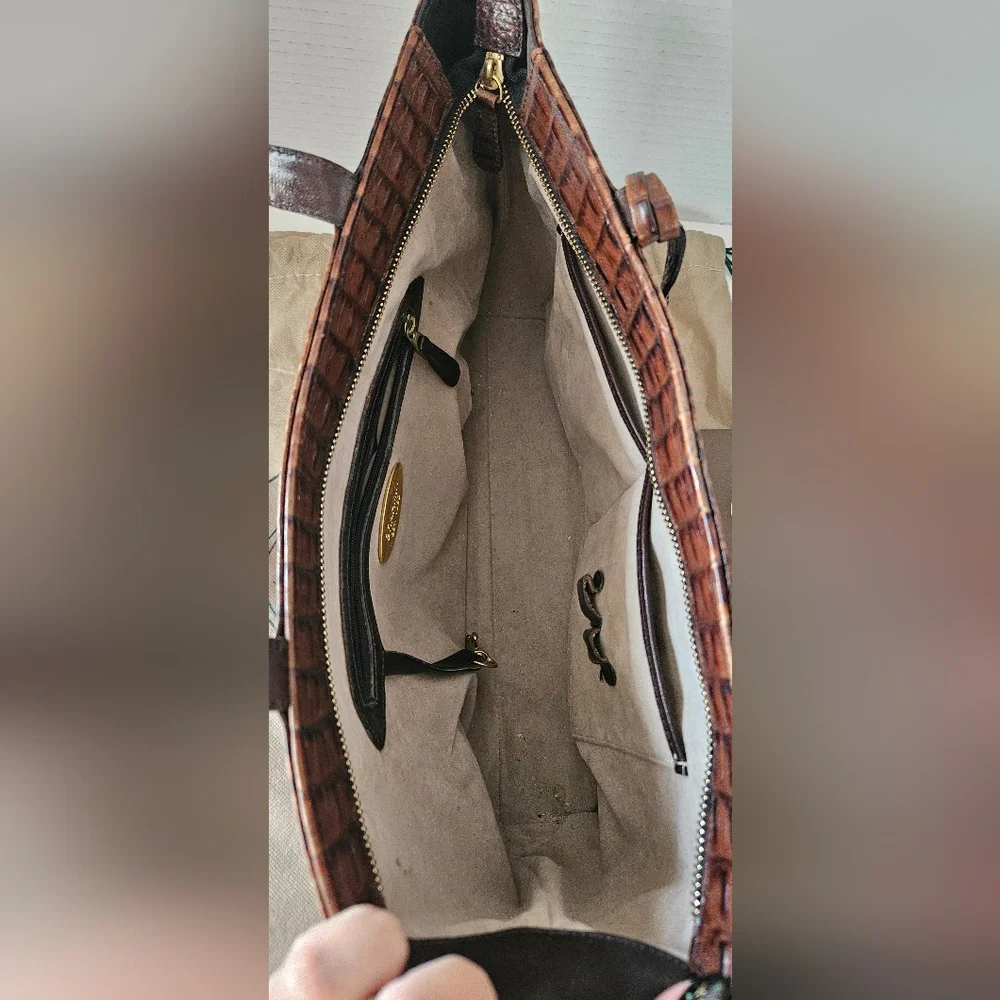 Brahmin Medium‎ Asher Leather Tote With Dustbag